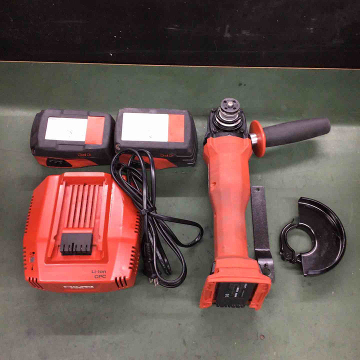 ◇ヒルティ(HILTI) 100mm充電式ディスクグラインダー AG 4S-A22(-100)【戸田店】