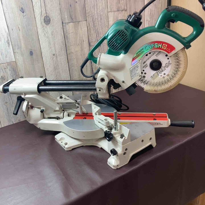 【中古品／店頭受取り限定】 ハイコーキ(HIKOKI ※旧:日立工機)  卓上スライドマルノコ C8FSH 100v レーザー 【東大和店】
