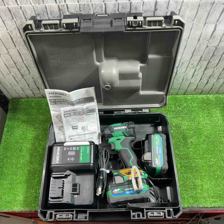 ★ハイコーキ(HIKOKI ※旧:日立工機) コードレスインパクトドライバー WH36DD(2XHSZ)(IG)【川口店】