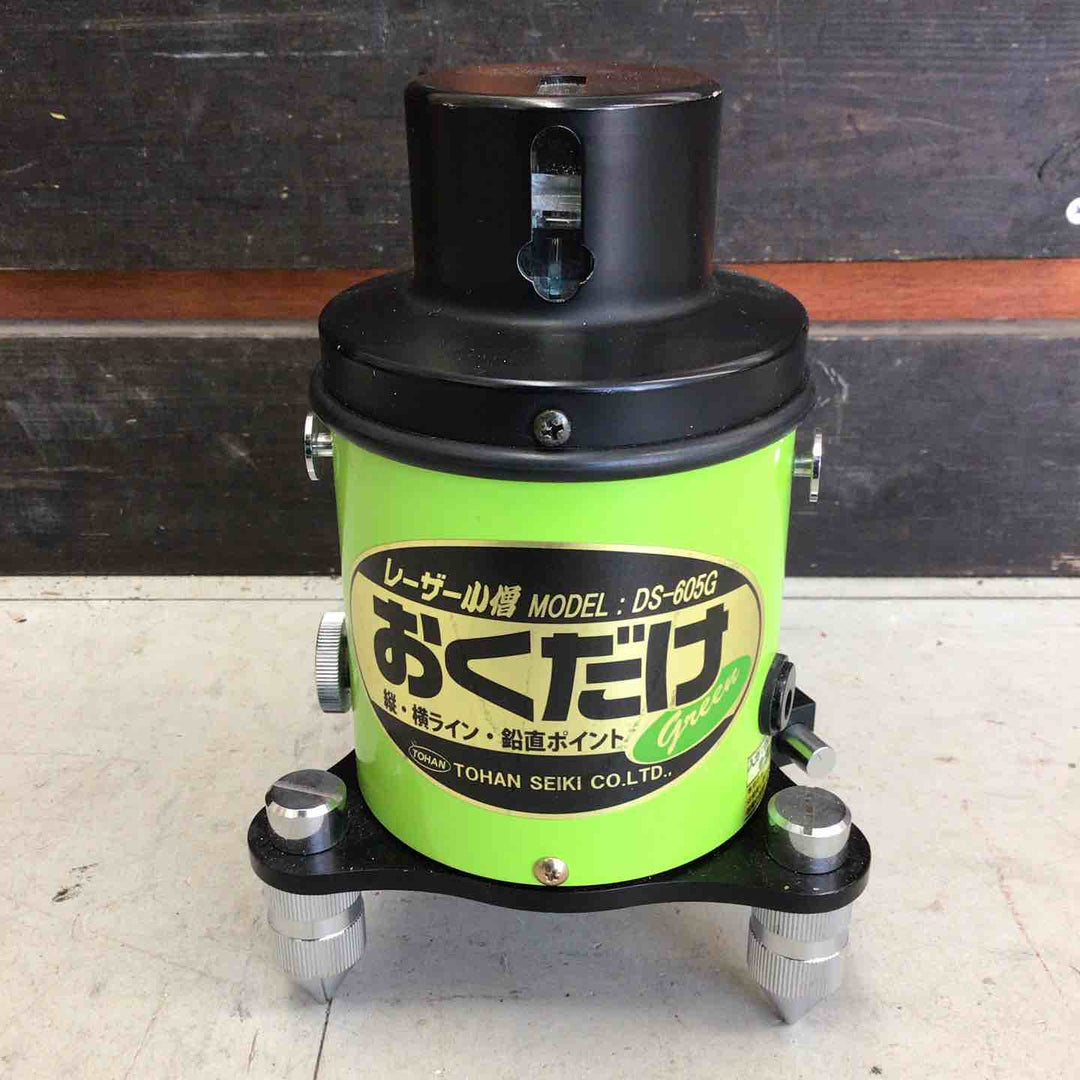 【現状品】 東阪精機 グーリーンレーザー墨出し器 DS-605G 【鴻巣店】