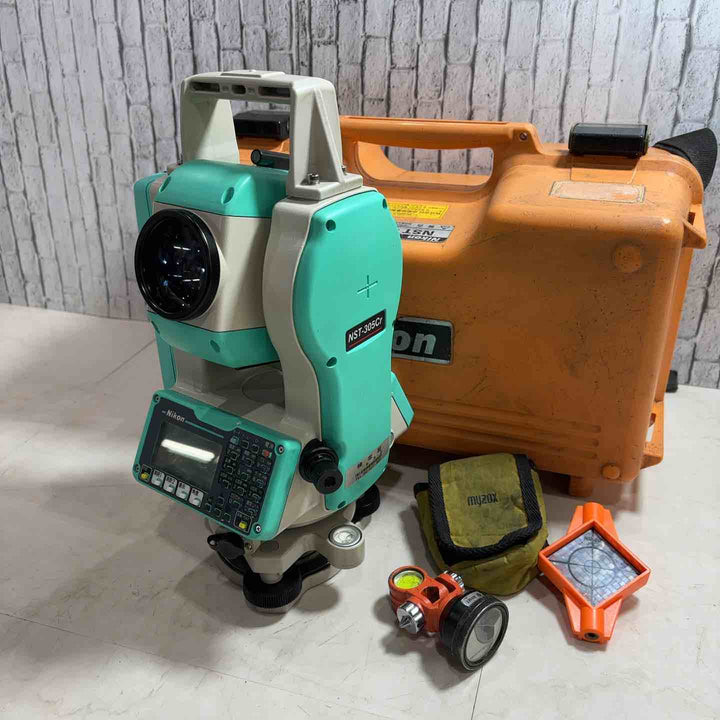 【現状品】ニコン トータルステーション NST305cr 遠くの測量にズレあり 現状品  保証なし【川口店】