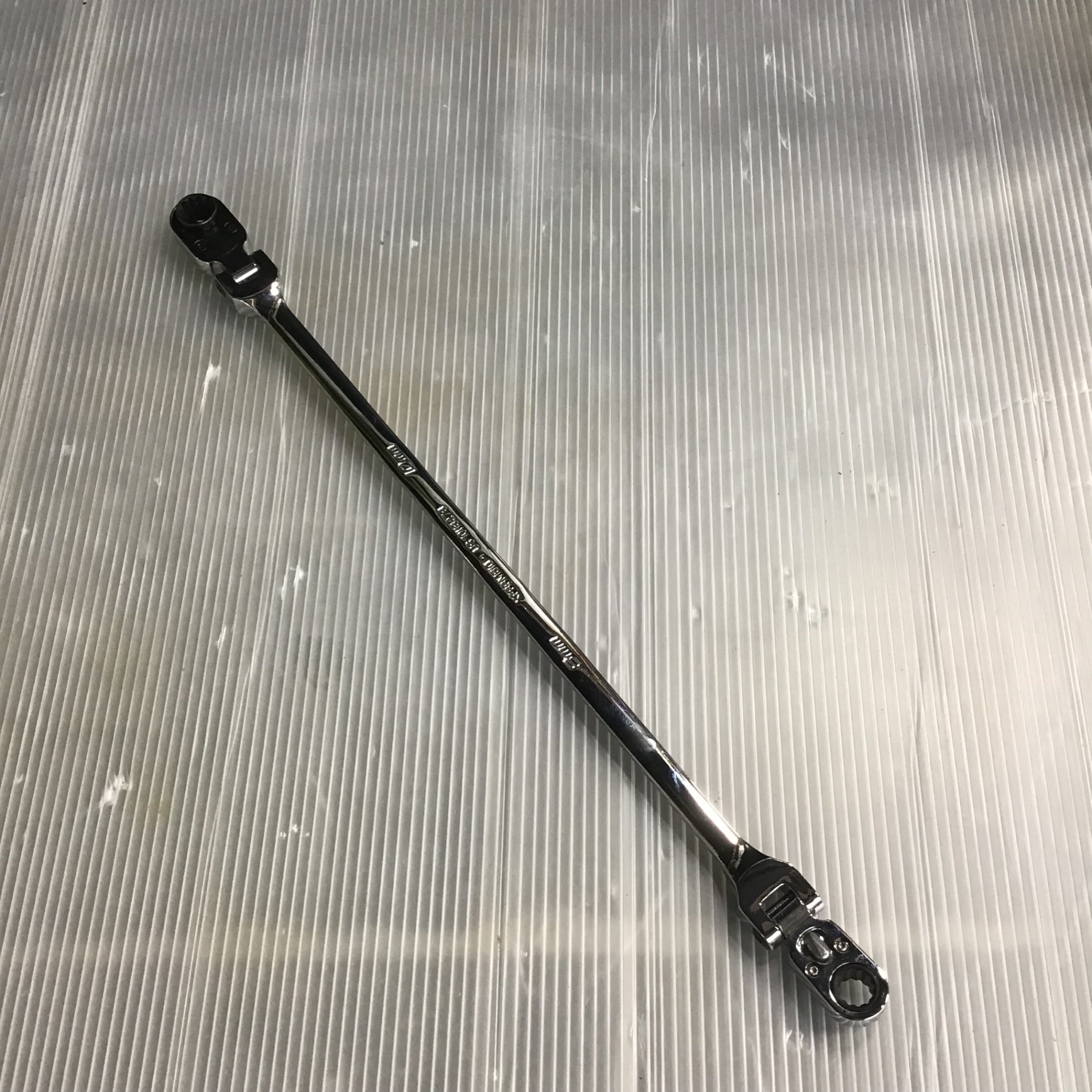スナップオン 210RAFSM 未使用】 スナップオン(Snap-on) ダブルフレックスロングギアレンチ