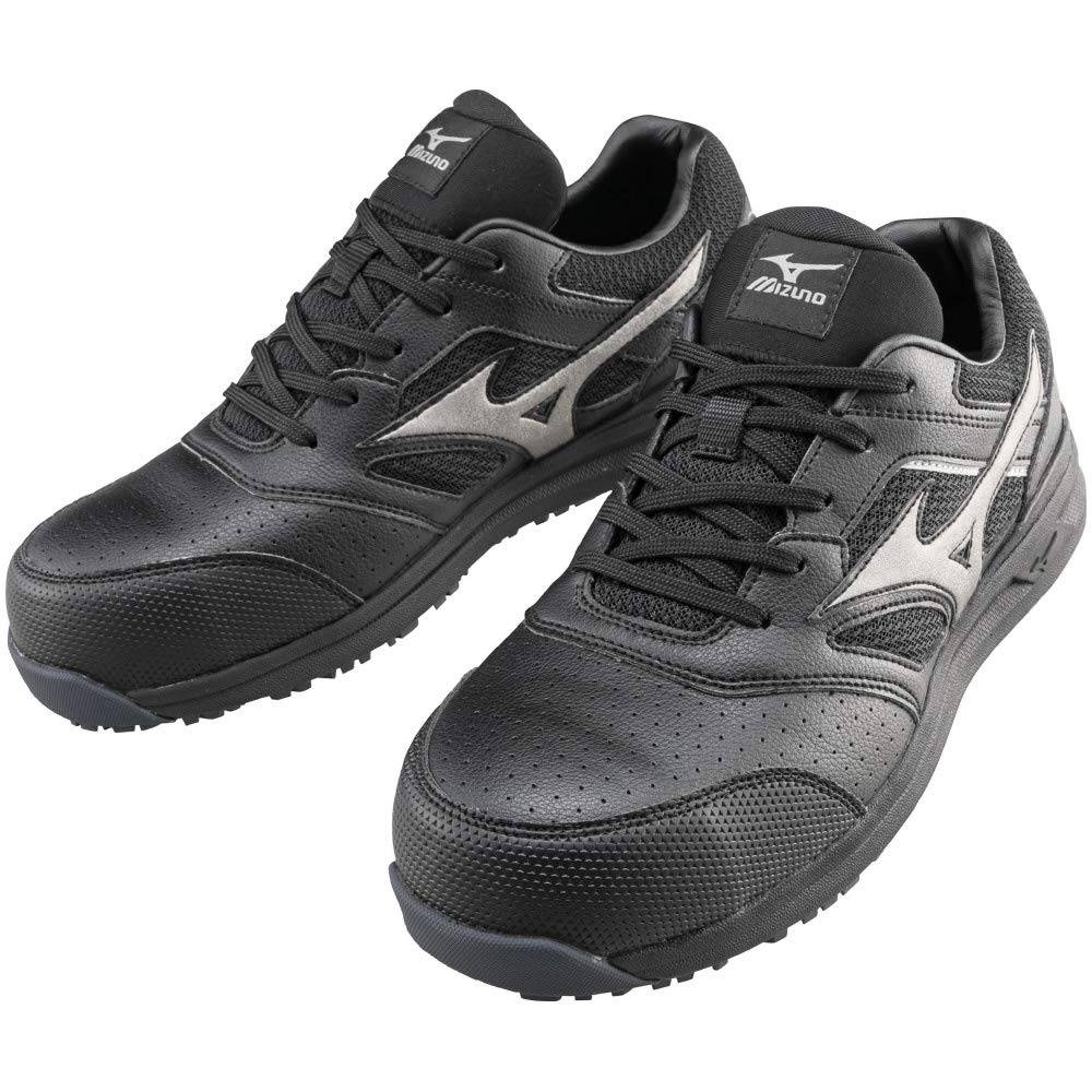 [ミズノ] ワークシューズ オールマイティ 軽量 LSII 11L JSAA・普通作業用(A種) ブラック×ダークシルバー 28.0 cm【越谷店】