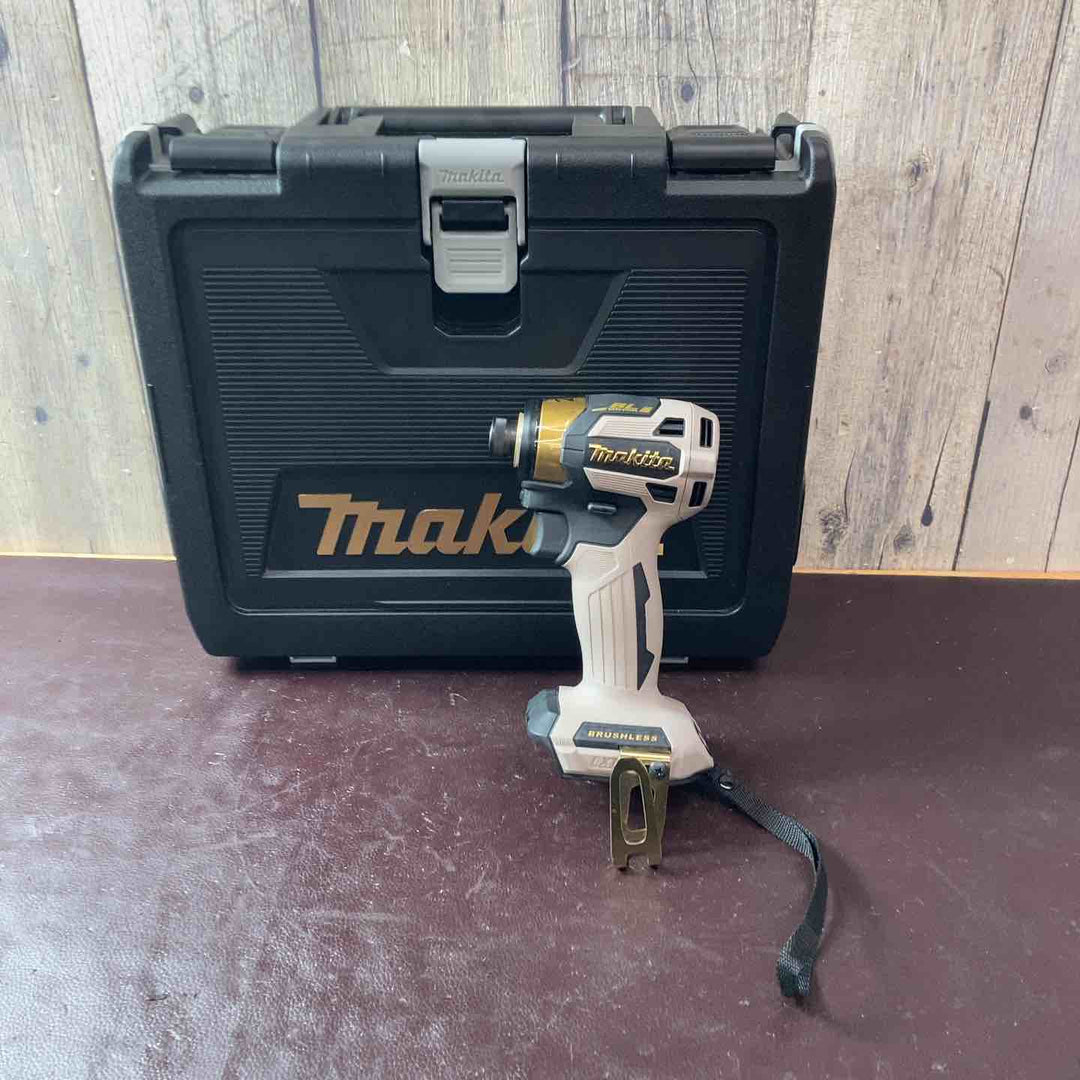 【中古美品】マキタ(makita) コードレスインパクトドライバー TD173DZPG LTX20周年限定カラー プレミアムグレージュ 本体のみ【東大和店】