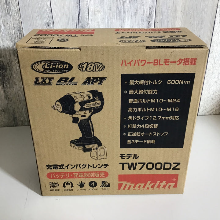 【未使用品 店頭展示品】★マキタ makita コードレスインパクトレンチ TW700DZ 本体のみ【戸田店】