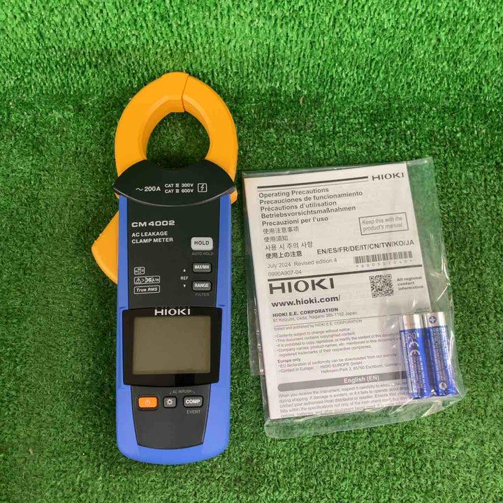 【未使用品】▼HIOKI ACリーククランプメータ CM4002【川崎店】