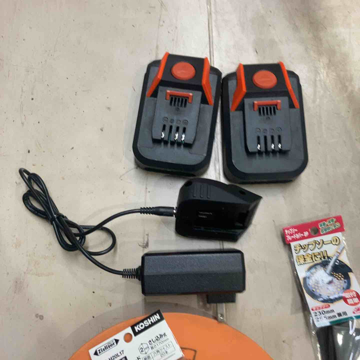 ◇工進(KOSHIN) 18V 2.5Ah 充電式 草刈機 SBC-1825B バッテリー・充電器付 軽量 分割式 Uハンドル【町田店】