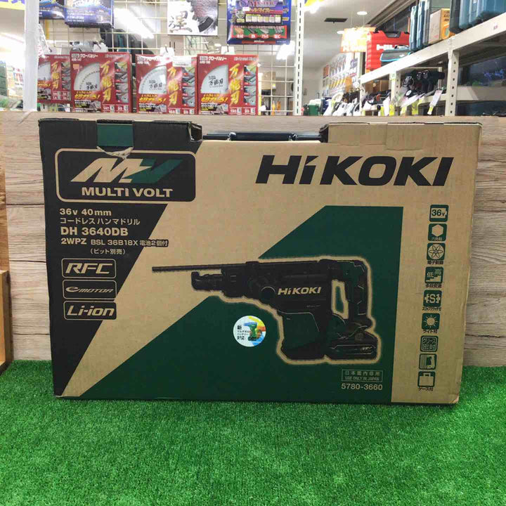 ハイコーキ(HIKOKI ※旧:日立工機) コードレスハンマドリル DH3640DB(2WPZ)【町田店】
