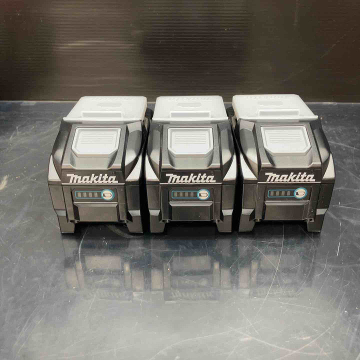 マキタ(makita) リチウムイオンバッテリー 40Vmax/5.0Ah BL4050F 3個セット 純正品 A-72372 ②【川越店】