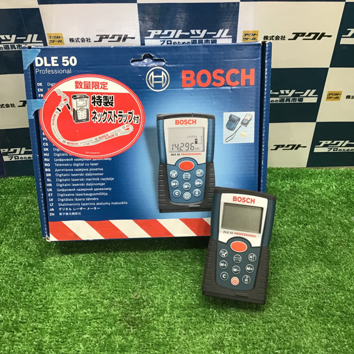 〇ボッシュ(BOSCH) レーザー距離計 DLE50【草加店】