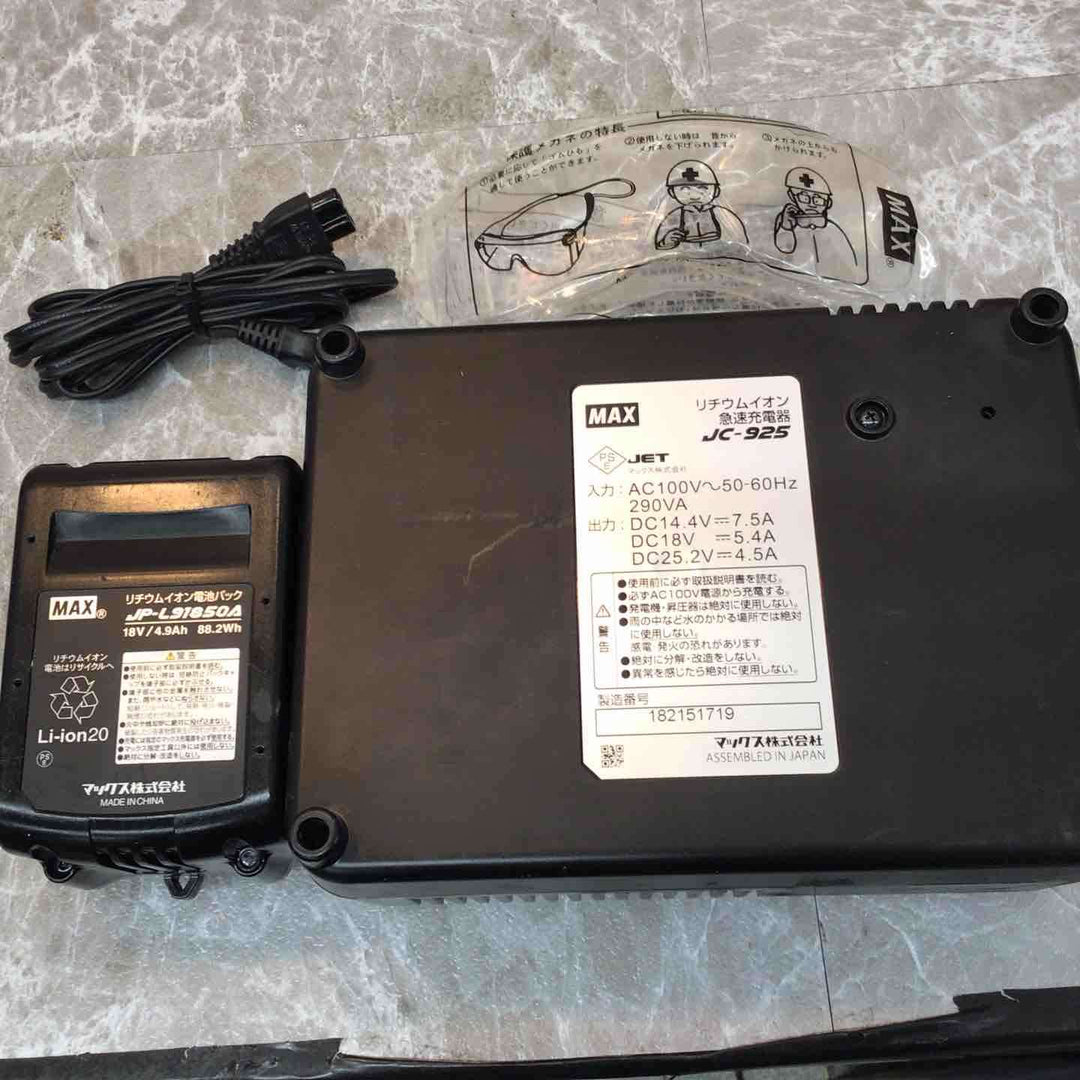 ★マックス(MAX) コードレスタッカ TJ-25/4J-BC/1850A【八潮店】