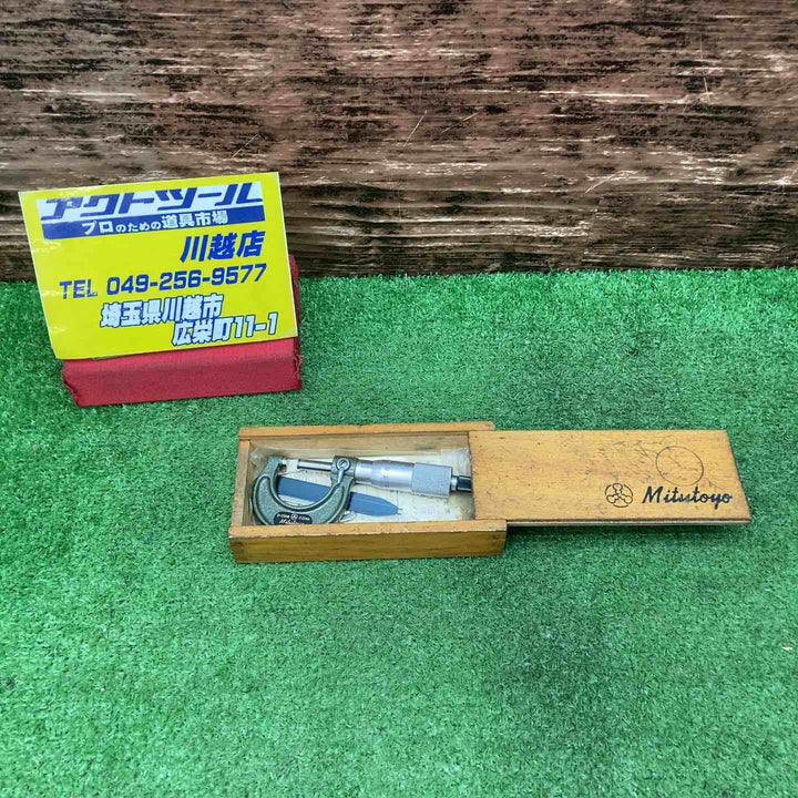 mitutoyo M110 マイクロメーター 測定範囲0～25【川越店】