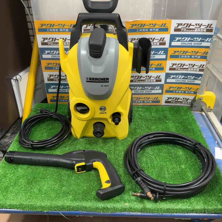◇ケルヒャー(KARCHER) 高圧洗浄機 K3 SILENT サイレント 50Hz 1.601-446.0【草加店】