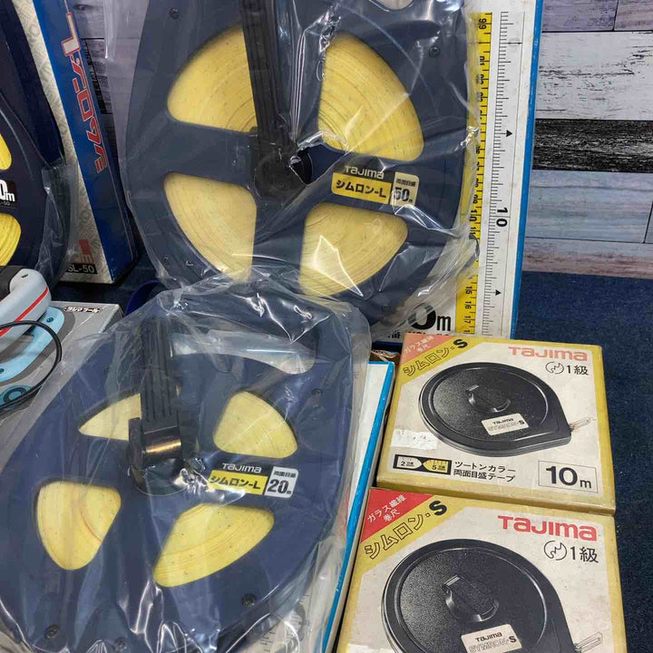 【未使用】巻き尺 コンベックスまとめ売り 合計29個 シムロン タジマ Tajima KDS メジャー 測定 巻尺 ※外装汚れあり【八潮店】