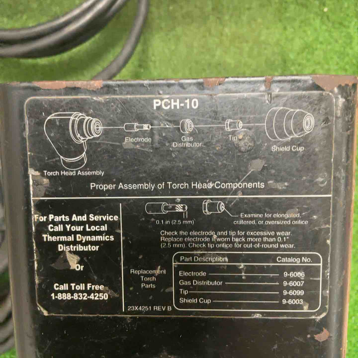【店頭受取り限定】DRAG-GUN THERMAL DYNAMICS  プラズマ切断機 PCH-10【草加店】