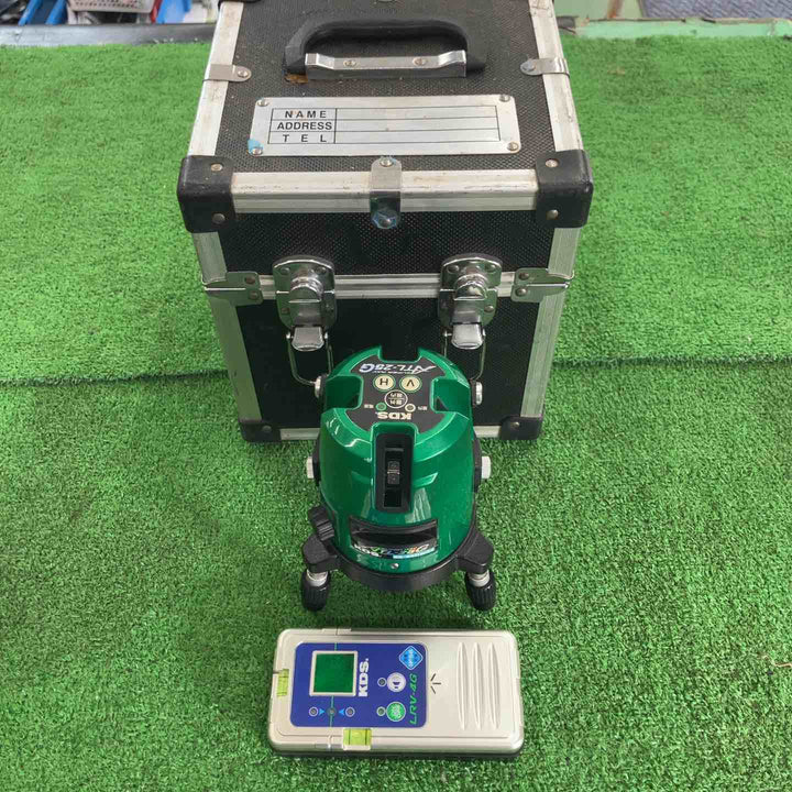 【現状品】 ムラテック/KDS グリーンレーザー墨出し器・ATL-25G 【桶川店】