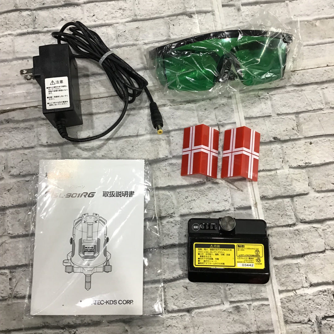 ムラテックKDS 電子整準ラインレーザー墨出器 DSL-901RG (本体のみ)【川口店】