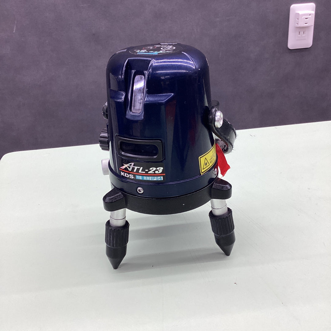 KDS 水平垂直ラインレーザー ATL-23 レーザー墨出し器【藤沢店】