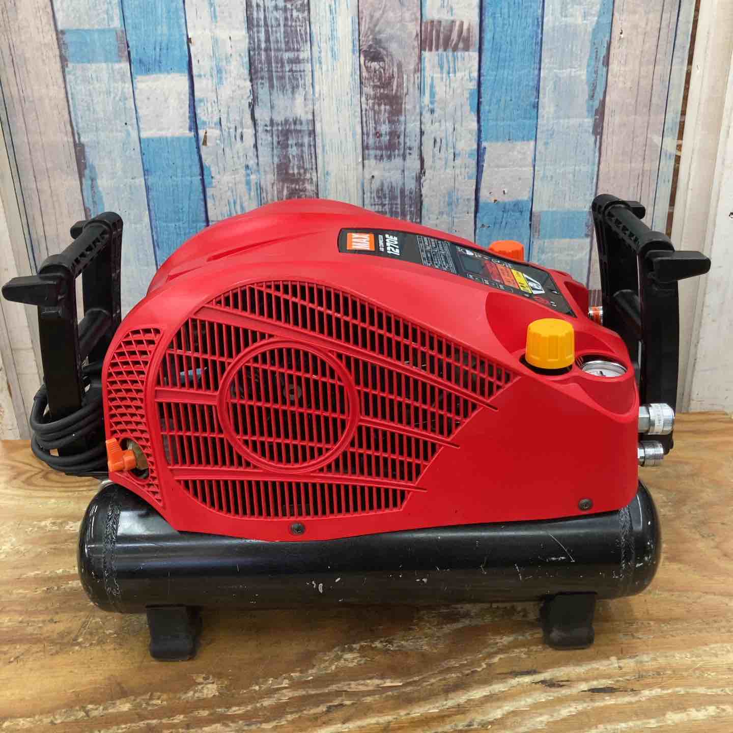 中古品】☆マックス(MAX) エアコンプレッサー AK-HL1270E_レッド 常