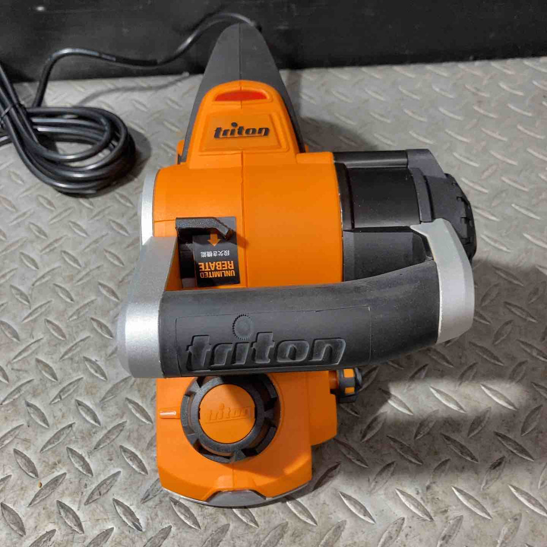 Triton トライトン 2in1 電気 カンナ TRPUL HSS製カンナ刃3枚付【草加店】
