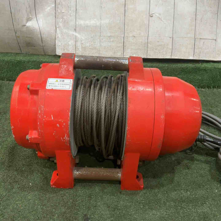 ◇新ダイワ(Shindaiwa) 定置型電動ウインチ SW151RB マイティウインチ 150kg 動作確認済【川口店】