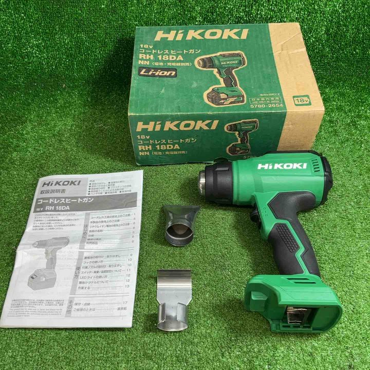 【美品】 ハイコーキ(HIKOKI ※旧:日立工機) コードレスヒートガン RH18DA(NN) 【藤沢店】