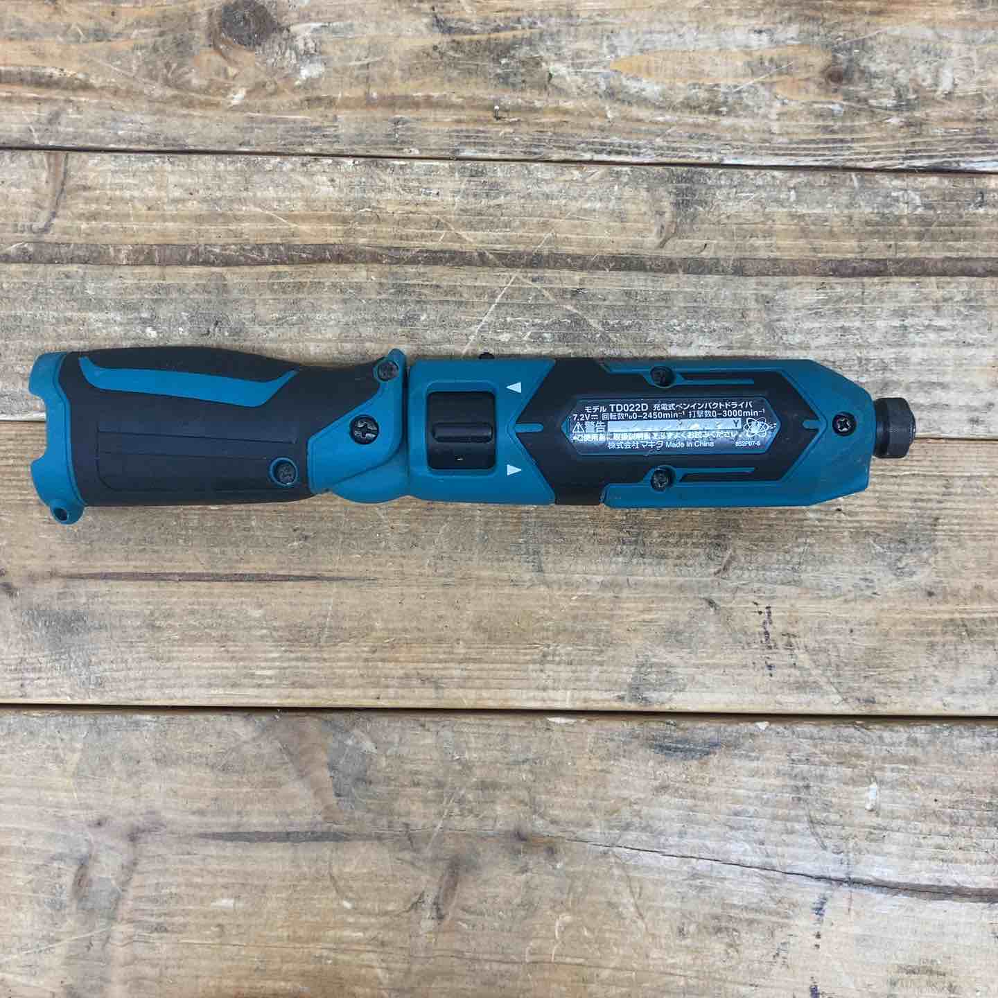 マキタ TD022DZ ペンインパクトドライバー【リライズ野田愛宕店】【店頭取引限定】【中古】管理番号：ITDL5MW9WY48 マキタ 充電式ペンインパクトドライバ 本体のみ 青 TD022DZ ( 1台