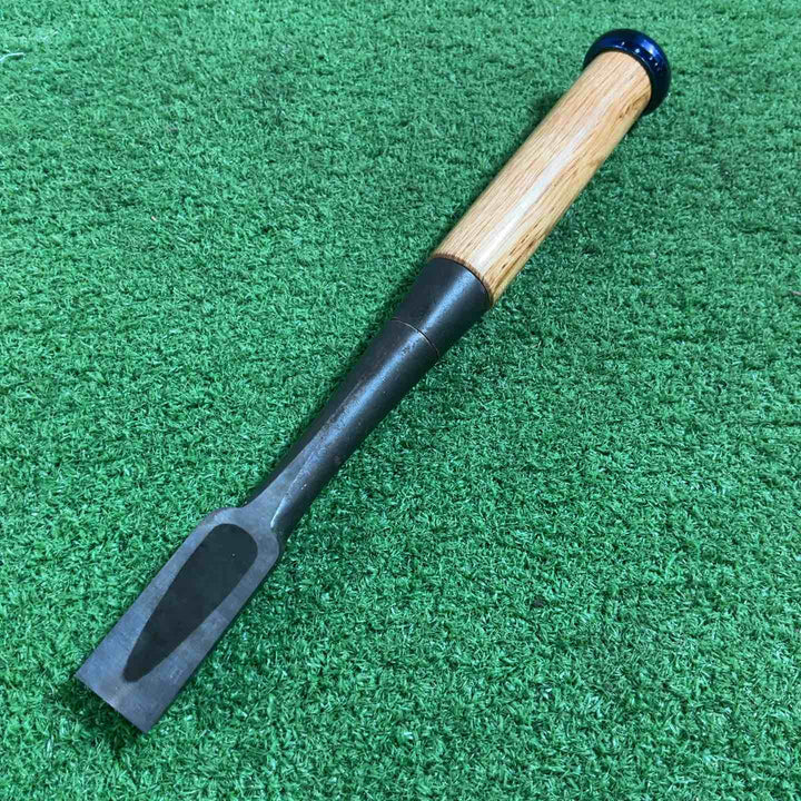 清忠作 叩き鑿 六分 全長約260mm 刃幅約23mm 【川口店】