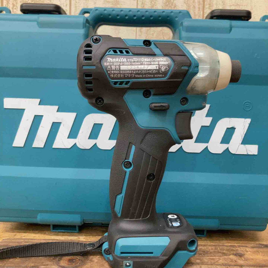 ★マキタ(makita) コードレスインパクトドライバー TD111DSHX【柏店】