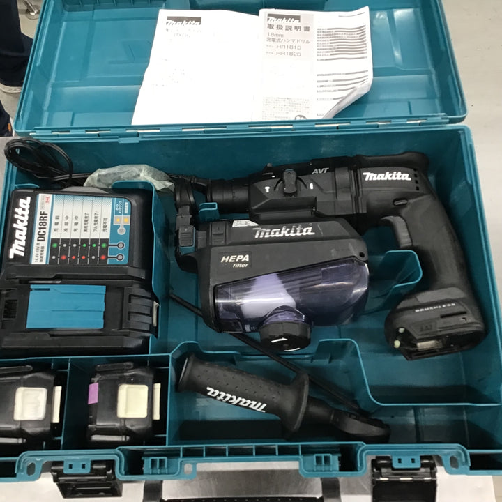 ★マキタ(makita) コードレスハンマドリル HR182DRGXVB【戸田店】