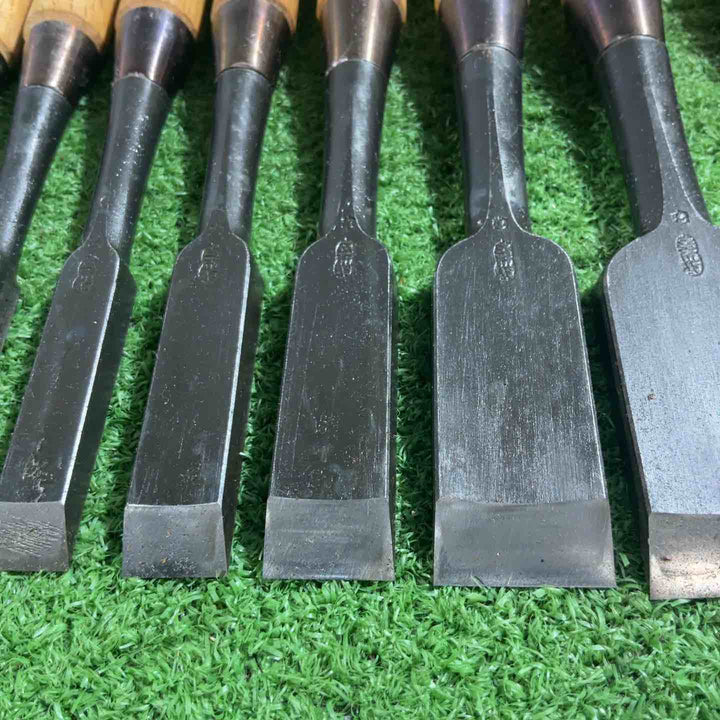 左市弘作 追入鑿 10本組 収納袋付属 【川口店】