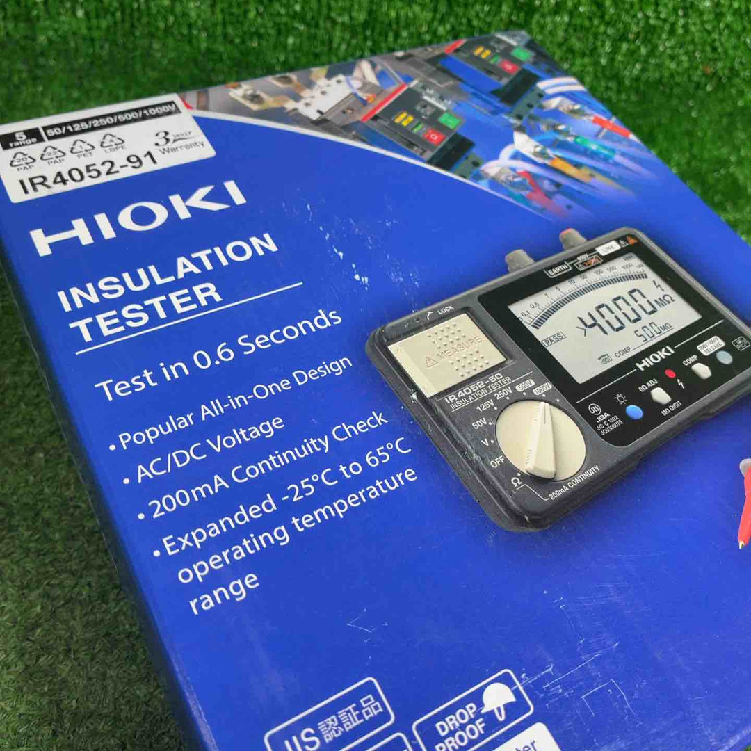日置電機(HIOKI) 絶縁抵抗計 IR4052-91【藤沢店】