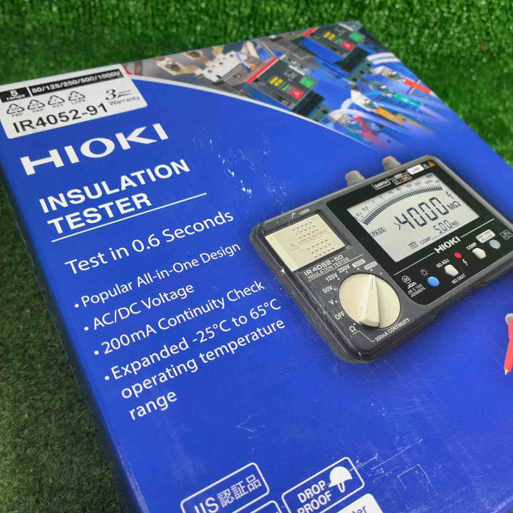 日置電機(HIOKI) 絶縁抵抗計 IR4052-91【藤沢店】
