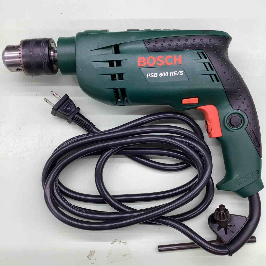 ボッシュ(BOSCH) 振動ドリル PSB600RE/S 振動ドリル 正転 逆転 アクセサリーセット付属 コンクリート モルタル タイル 石材 ブロック 硬質材 穴あけ 【越谷店】