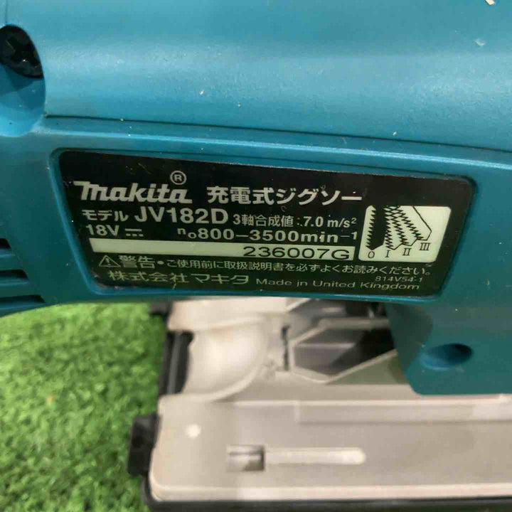 ☆マキタ(makita) コードレスジグソー JV182DRG 18V 動作確認済【川口店】