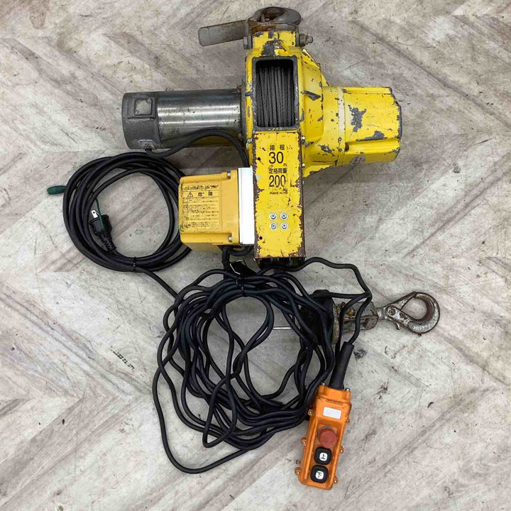 【店頭受取り限定】◇トーヨーコーケン(TKK) ベビーホイスト BH-N930 電動ウインチ【越谷店】