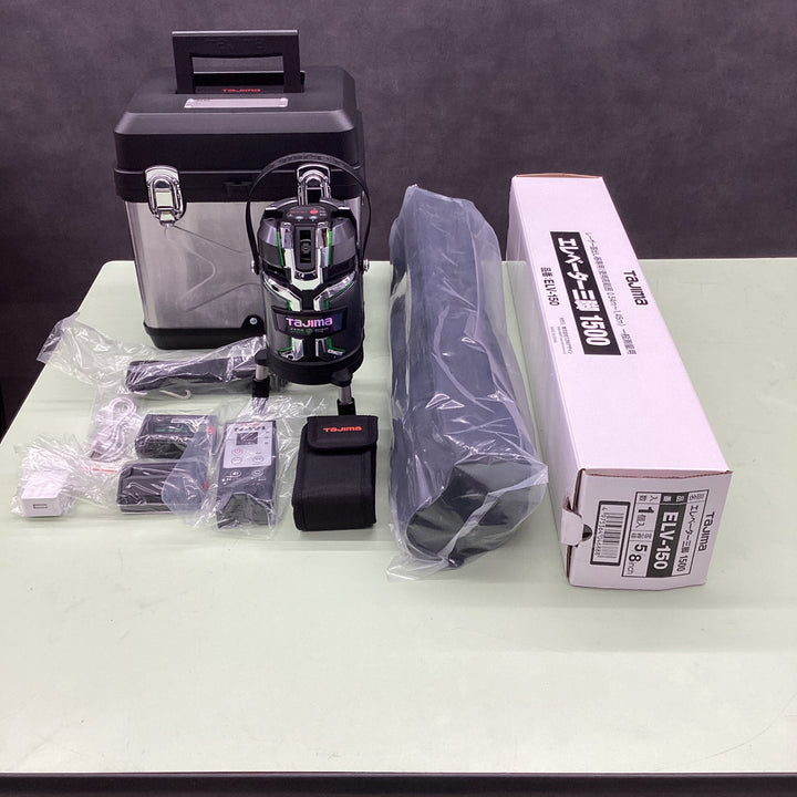 〇タジマ レーザー墨出し器 ZEROG2LSN-KJC SET 本体・受光器・三脚セット【越谷店】