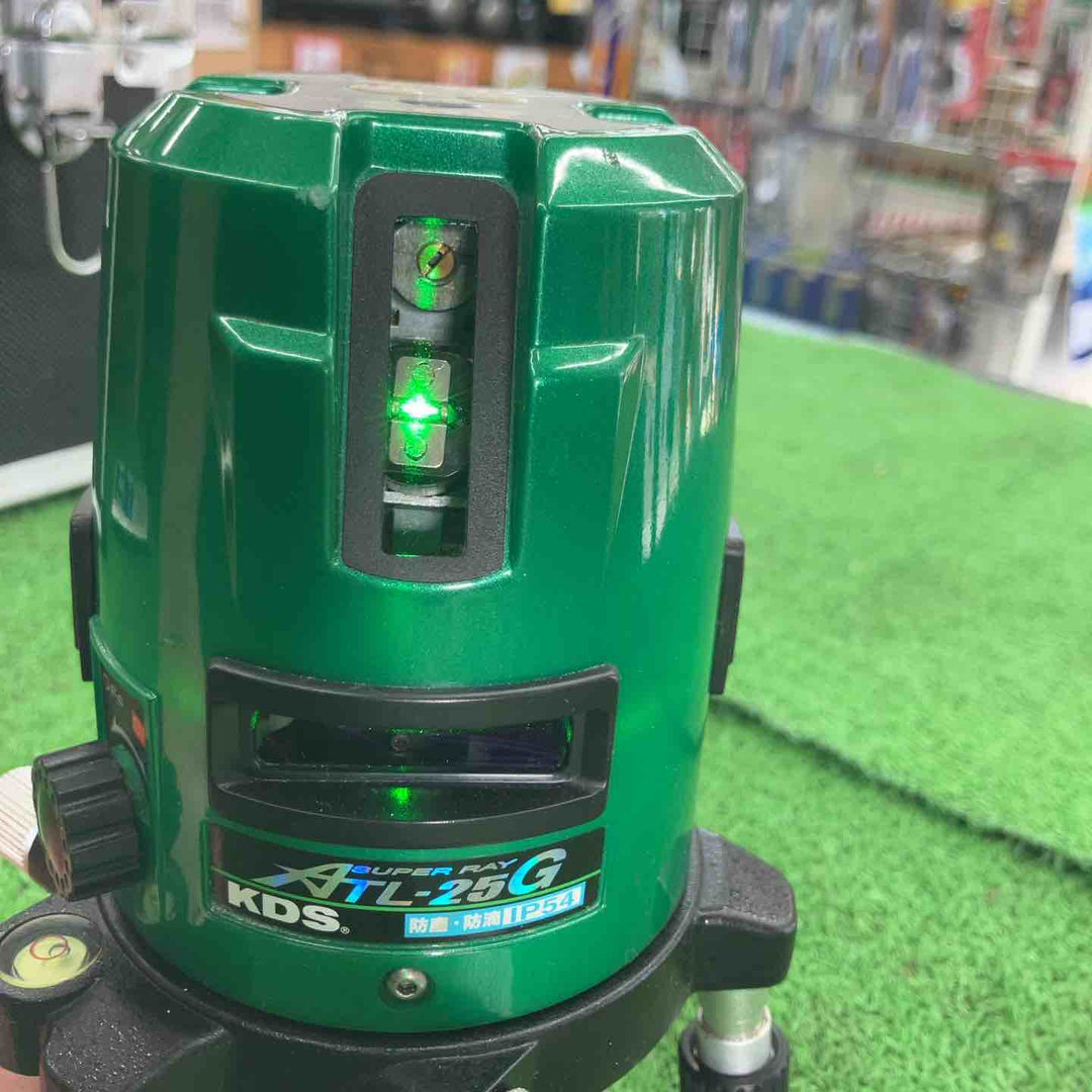 【現状品】 ムラテック/KDS グリーンレーザー墨出し器・ATL-25G 【桶川店】