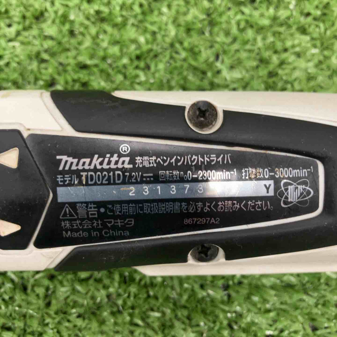☆マキタ(makita) コードレスペンインパクトドライバ TD021DSW【川崎店】