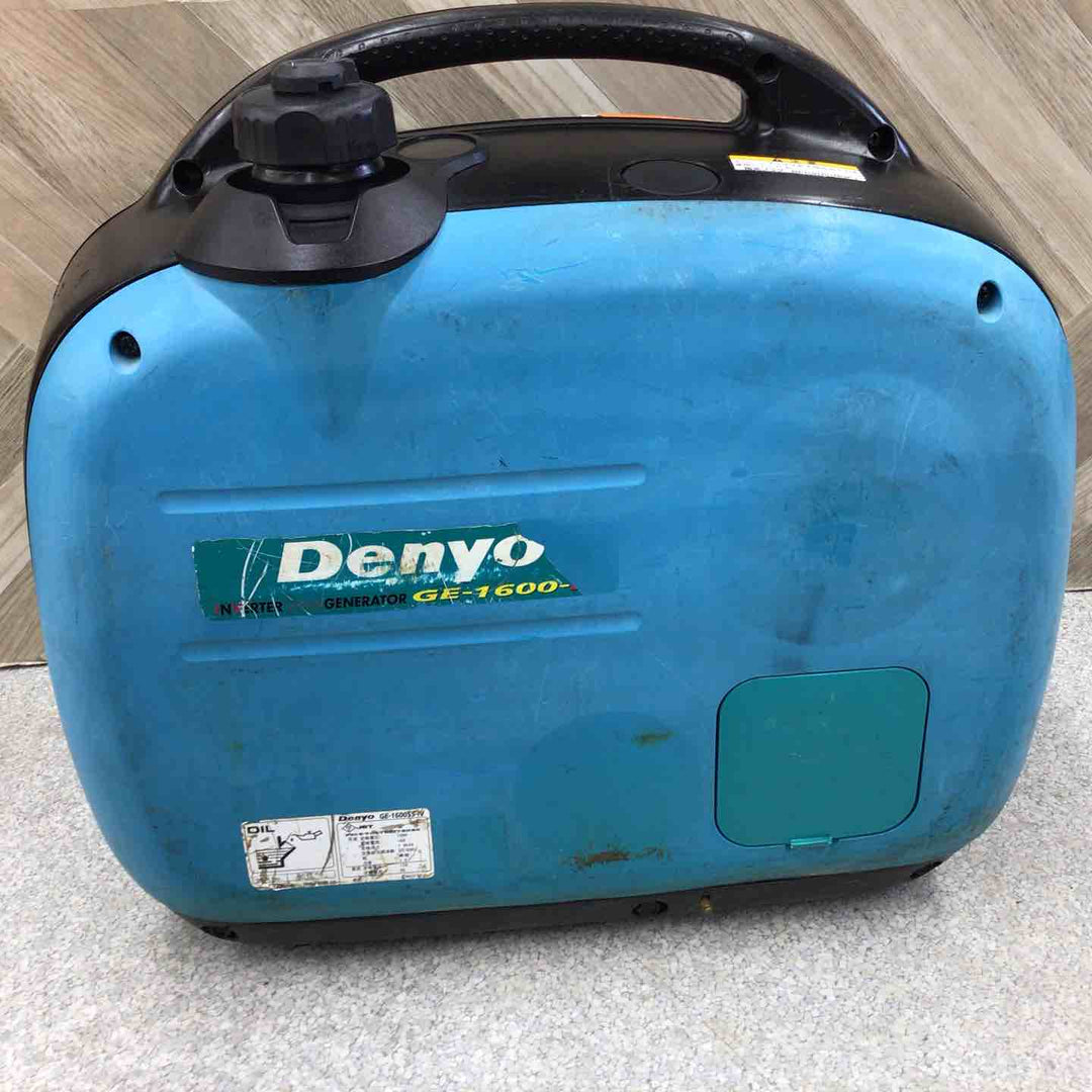 【中古品／店頭受取り限定】★デンヨー(Denyo) 発電機 GE-1600SS-IV【八潮店】