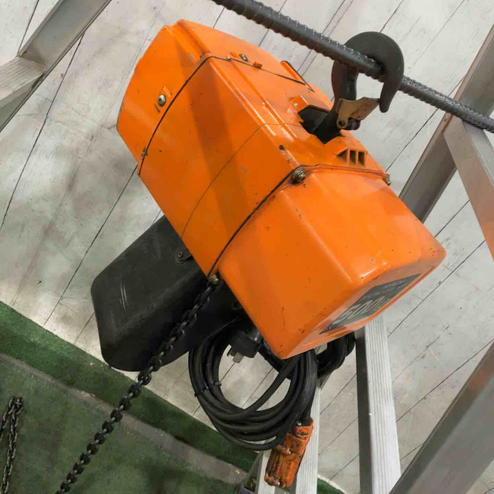 【店頭受取り限定】◇日立製作所(HITACHI) モートルブロック 1/2SH2 電動ホイスト 500kg 三相200V 動作確認済【川口店】