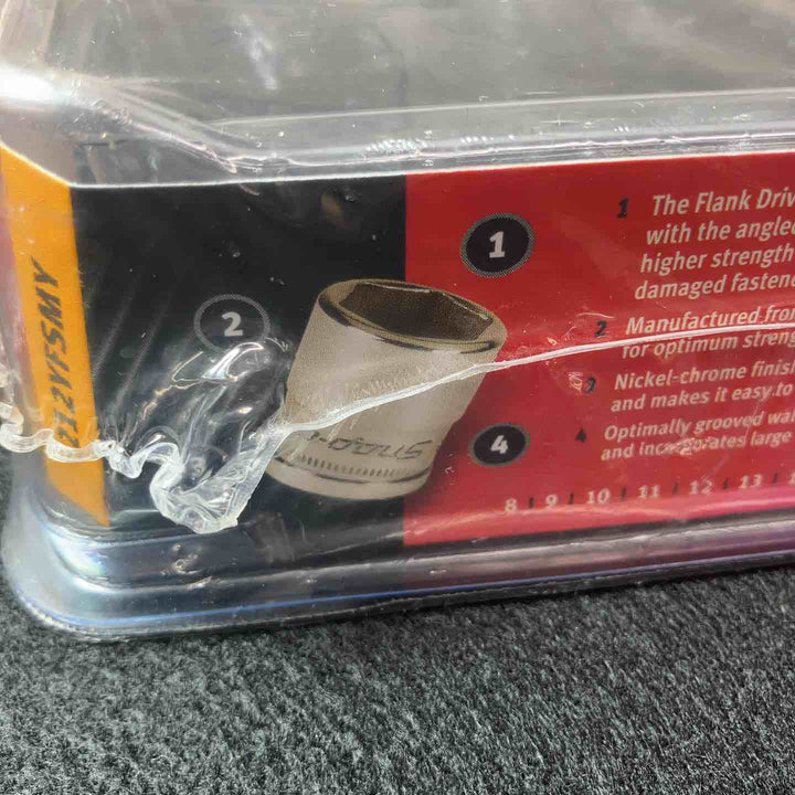 【未使用(店頭展示品)】★スナップオン(Snap-on) 3/8" シャローソケットセット【FDX】 212YFSMY【東大和店】