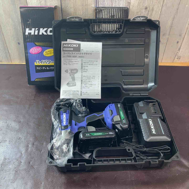 【中古美品】 HiKOKI(ハイコーキ) 18V コードレスインパクトドライバ 高トルクタイプ FWH18DF(2BG) 【東大和店】
