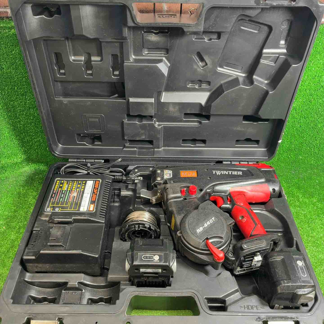 【中古品】 マックス(MAX) 鉄筋結束機 ツインタイア RB-440T-B2C/1450A 【藤沢店】