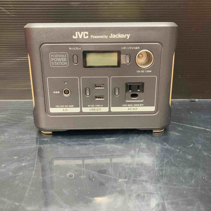 JVCケンウッド ポータブル電源 BN-RB37-C ブラック 充電池容量 104,400ｍAh/375Wh【川越店】