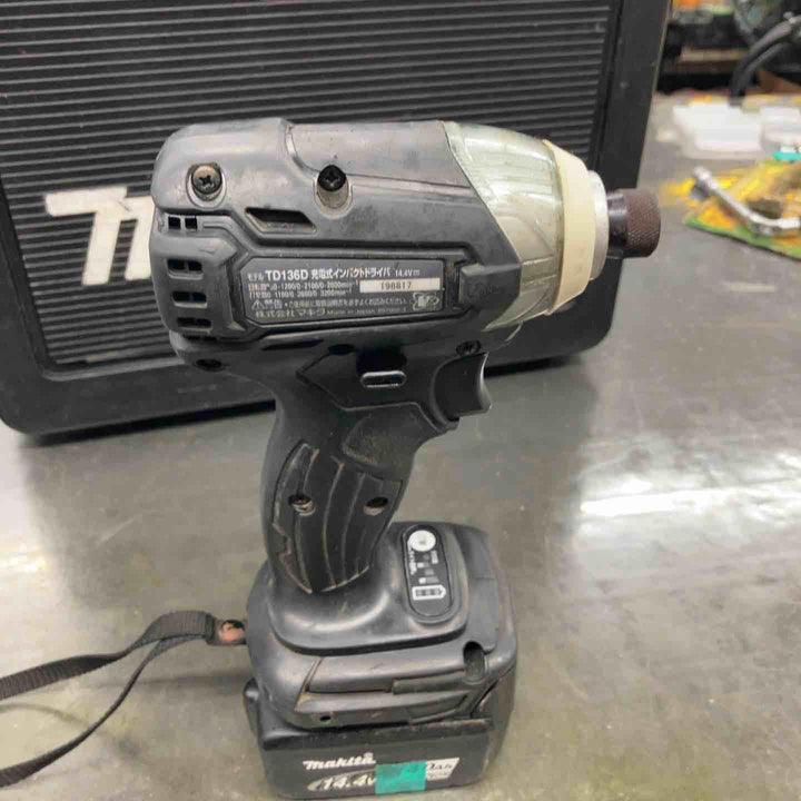 ★マキタ(makita) コードレスインパクトドライバー TD136DRMXB【戸田店】