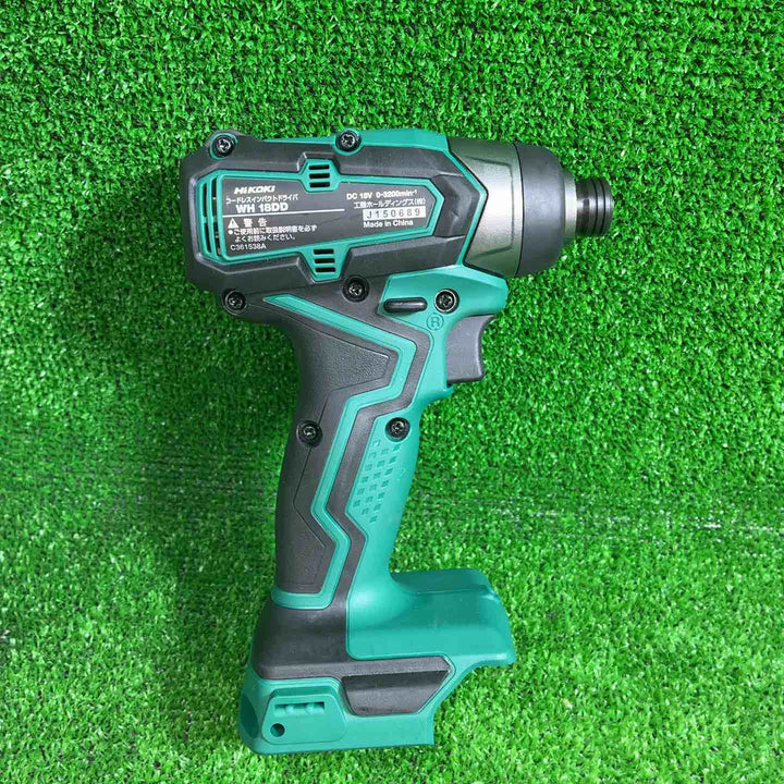 HiKOKI(旧日立工機) 18V コードレスインパクトドライバ 6.0Ahリチウムイオン電池1個仕様 急速充電器 ケース付 グリーン WH18DDL2(LYCK)(L)【藤沢店】