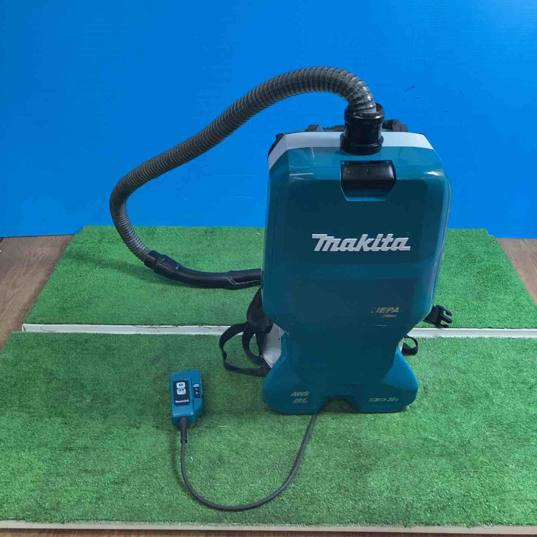 ◇マキタ(makita) コードレス背負集じん機 VC665DZ ホース・ノズルあり【岩槻店】