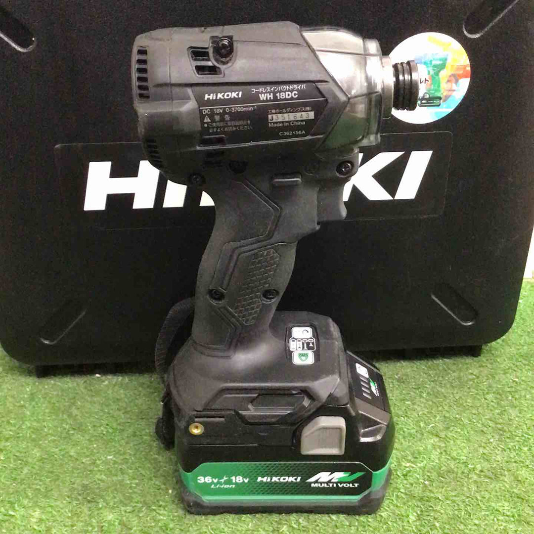 ◇ハイコーキ(HIKOKI ※旧:日立工機) コードレスインパクトドライバー WH18DC(2XPBZ)【町田店】