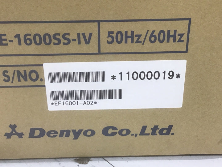 ★デンヨー(Denyo) 発電機 GE-1600SS-IV【富山店】